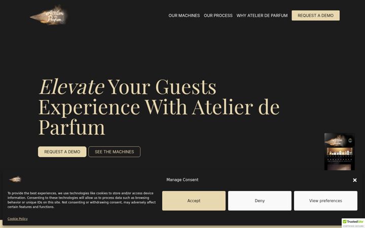 Екранна снимка на atelierdeparfum.co.uk
