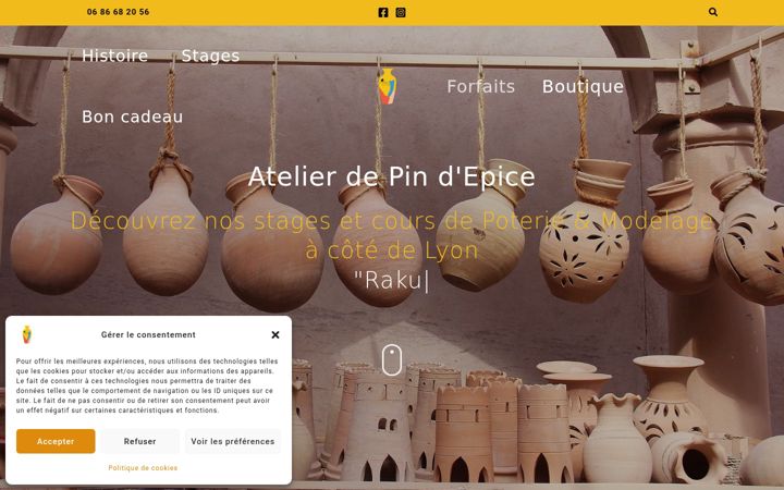 Zrzut ekranu atelierdepindepice.com