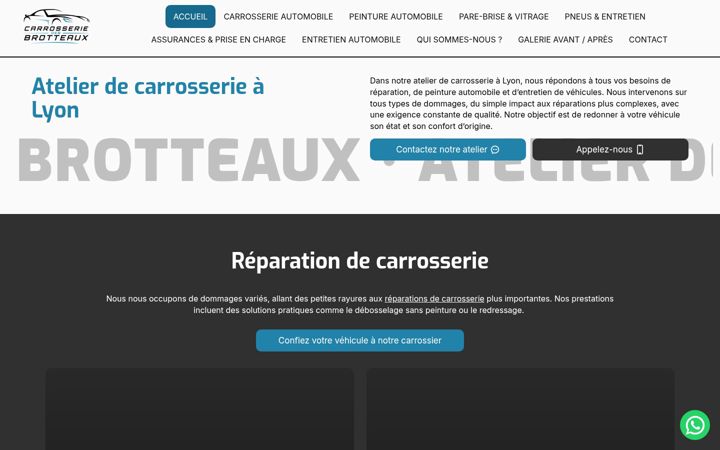 Captura de pantalla de atelierdesbrotteaux.fr