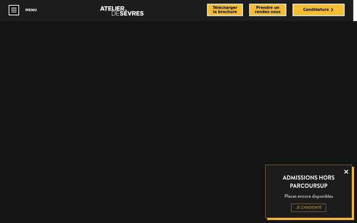 Screenshot of atelierdesevres.com