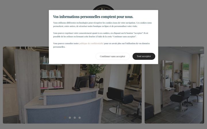 Screenshot of atelierdesformesetcouleurs.fr