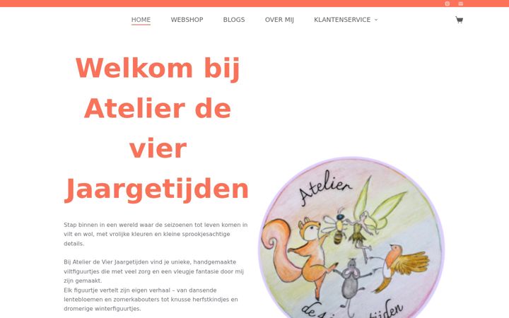 Snímek obrazovky atelierdevierjaargetijden.nl