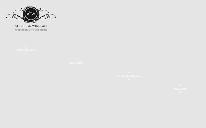 Screenshot of atelierdewinclair.com