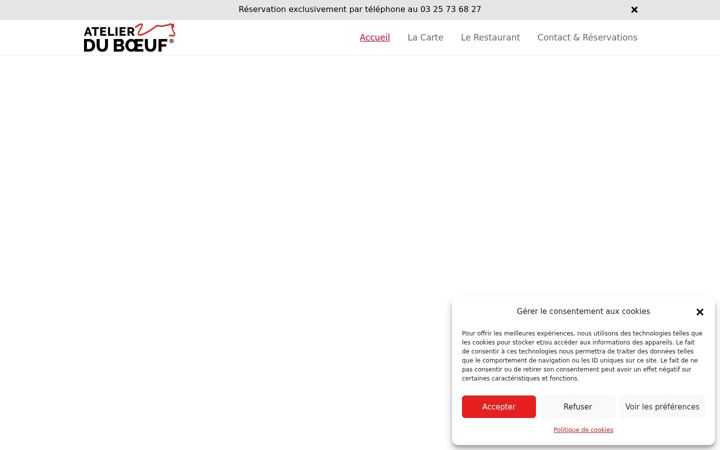 Screenshot of atelierduboeuf.fr