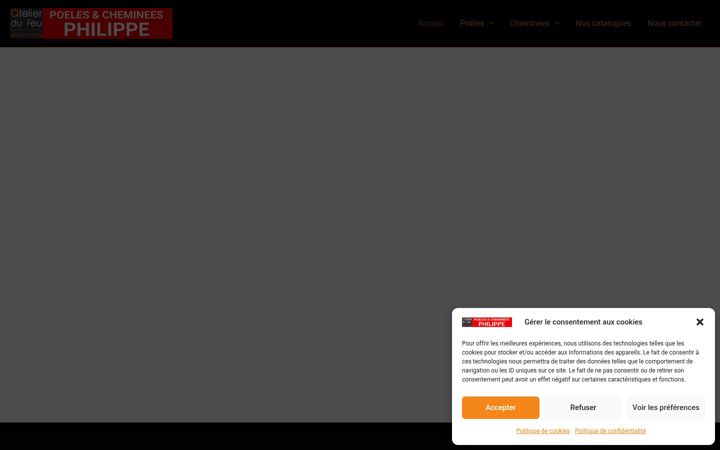 Screenshot of atelierdufeu.com