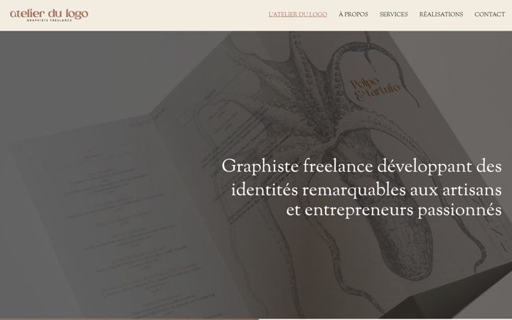 Screenshot of atelierdulogo.com