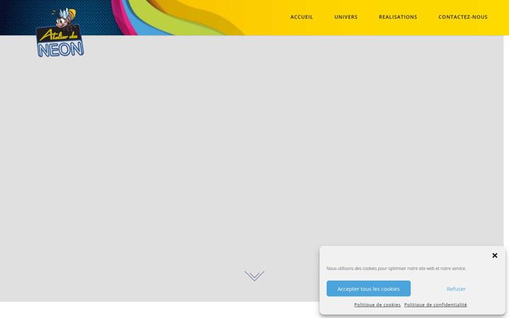Screenshot ta' atelierduneon.com