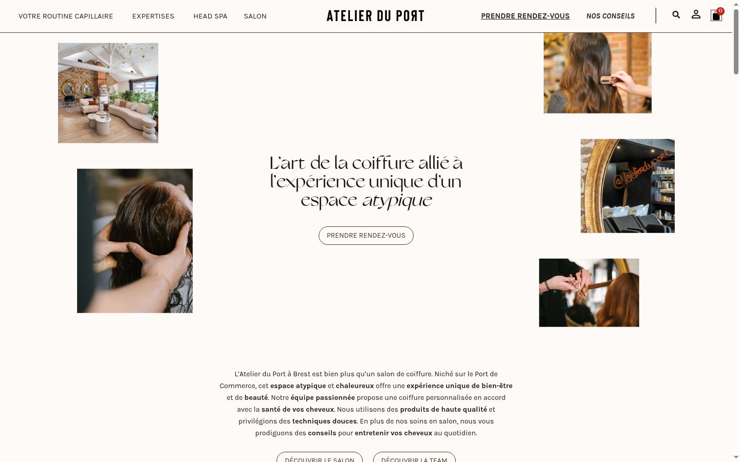 Capture d'écran de la bannière de consentement affichée avant toute interaction