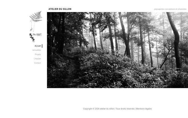 Screenshot of atelierdusillon.fr