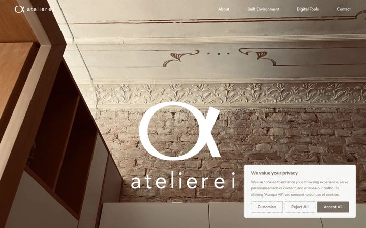 Screenshot of atelierei.com