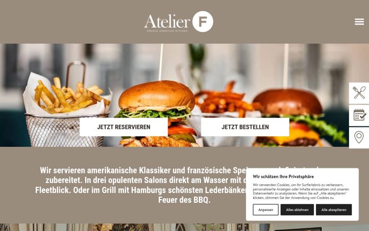 Screenshot του atelierf.de