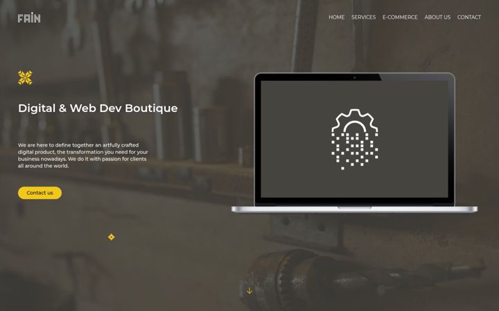 Screenshot of atelierfain.ro