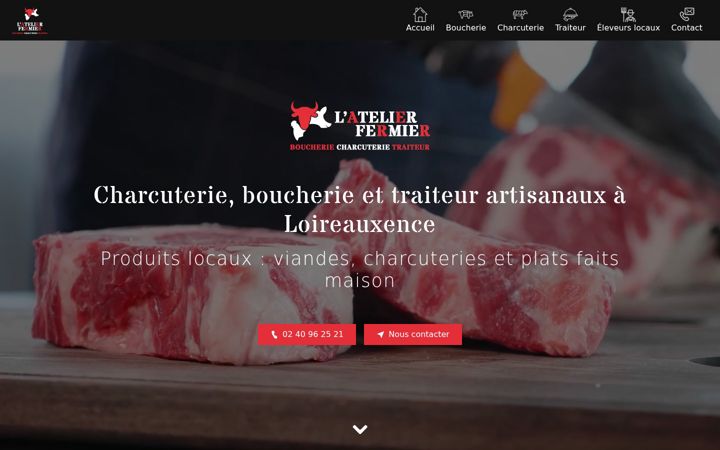 Screenshot of atelierfermier.fr