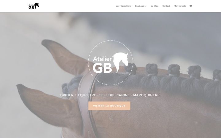 Screenshot of ateliergb-sellier.com