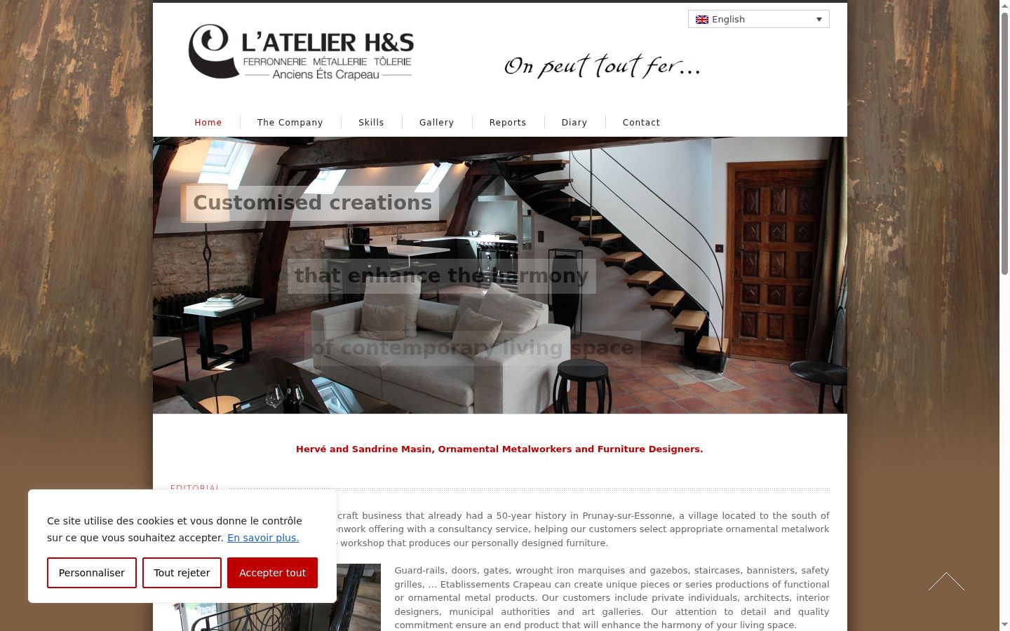 Screenshot tal-banner tal-kunsens muri qabel kwalunkwe interazzjoni