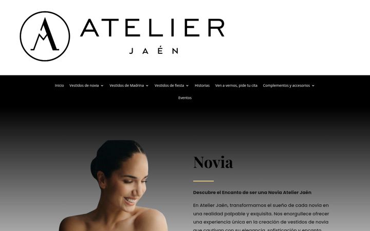 Screenshot of atelierjaen.com