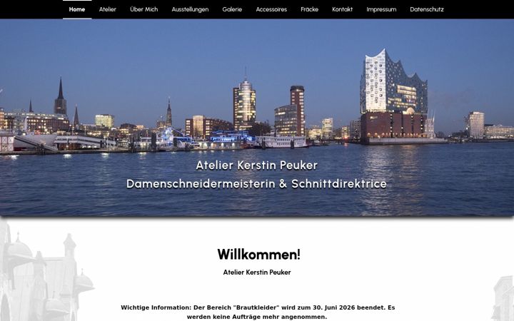 Screenshot of atelierkerstinpeuker.de