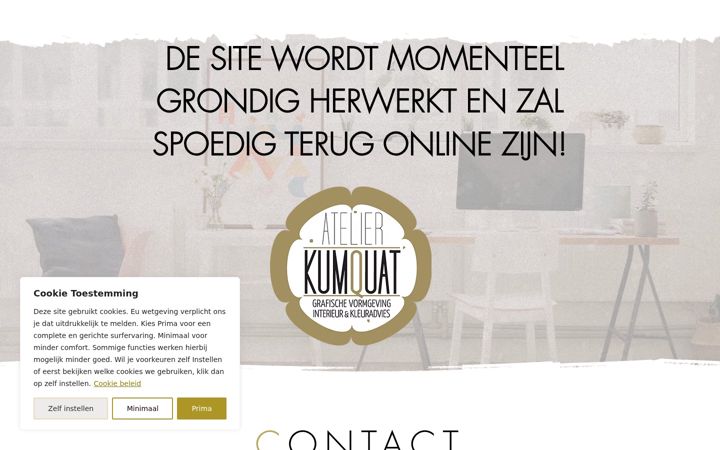 Screenshot ta' atelierkumquat.be