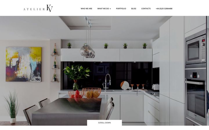 Screenshot of atelierkv.com