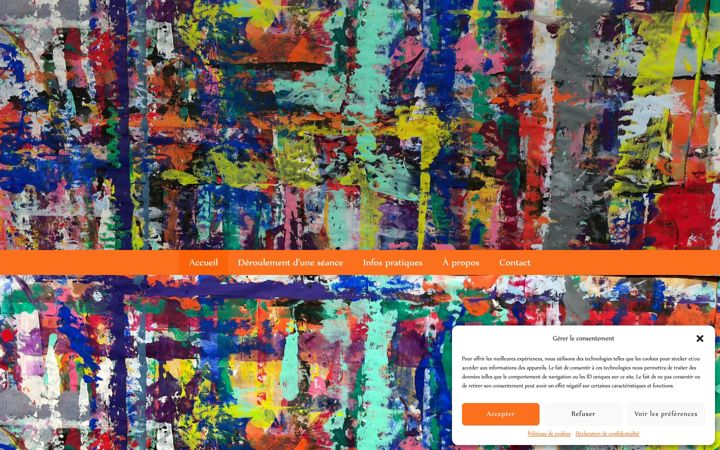 Screenshot of atelierlatrace.ch