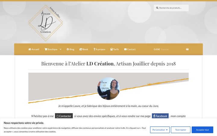 Captura de pantalla de atelierldcreation.fr