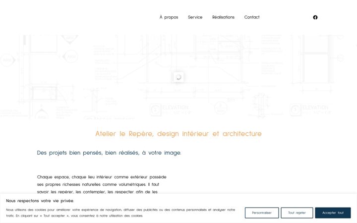 Screenshot of atelierlerepere.com
