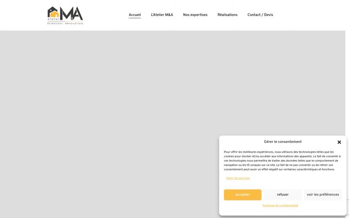 Skærmbillede af atelierma29.fr