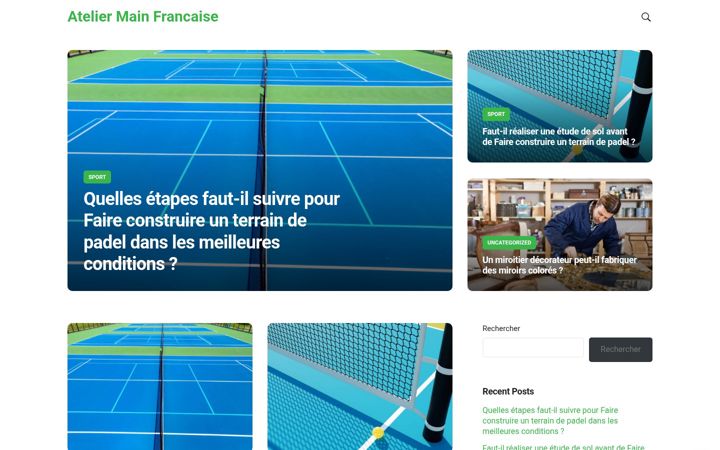 Screenshot of ateliermainfrancaise.fr