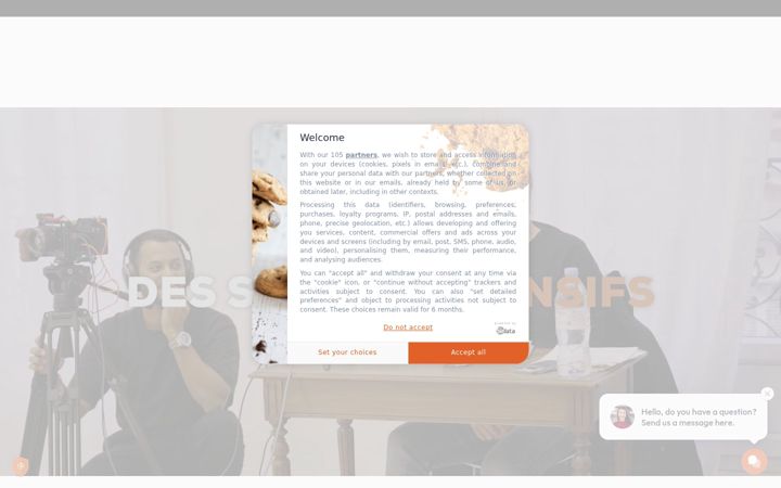 Screenshot of ateliermastercast.fr