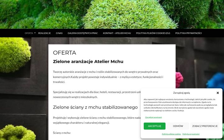 Screenshot of ateliermchu.pl