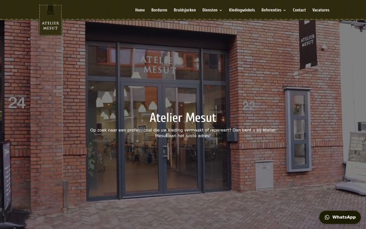 Snímek obrazovky ateliermesut.nl