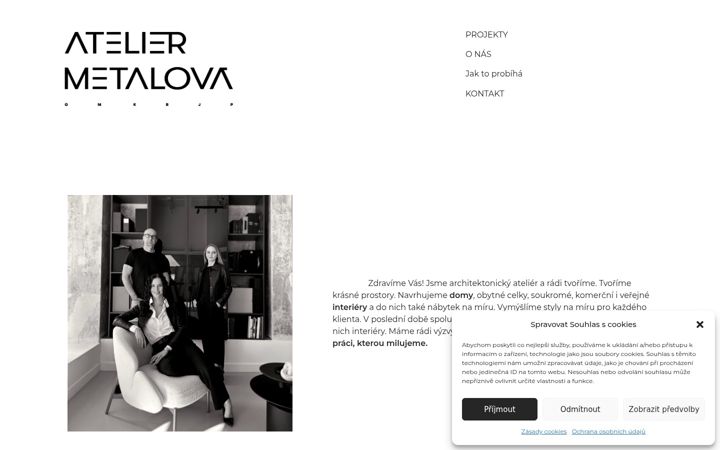 Screenshot of ateliermetalova.cz
