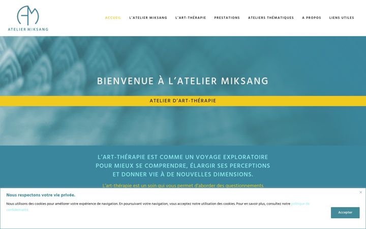 Screenshot ta' ateliermiksang.ch