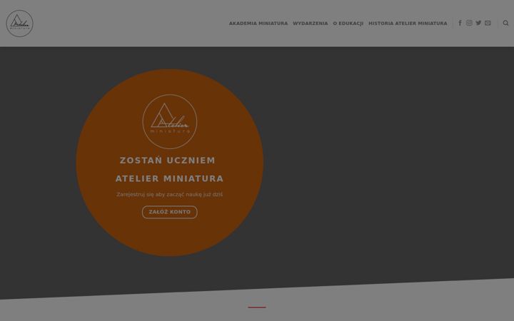 Screenshot of atelierminiatura.pl