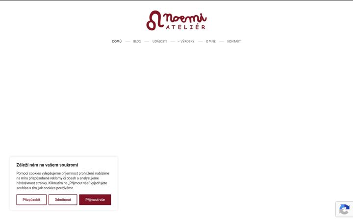 Екранна снимка на ateliernoemi.com