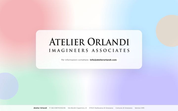 Screenshot of atelierorlandi.com