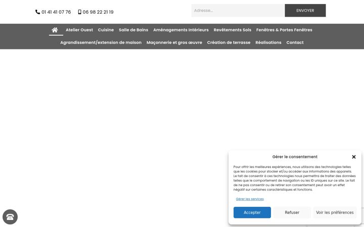 Skærmbillede af atelierouest.fr