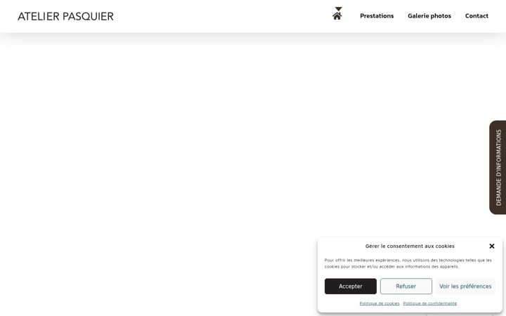 Екранна снимка на atelierpasquier.com