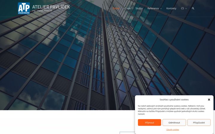 Screenshot of atelierpavlicek.cz