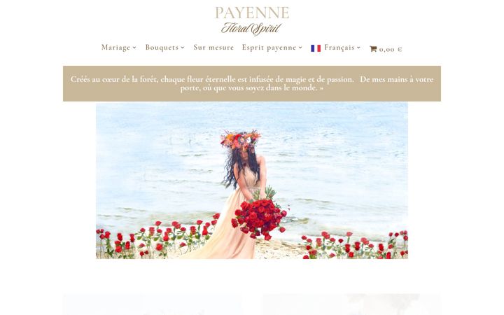 Screenshot of atelierpayenne.com