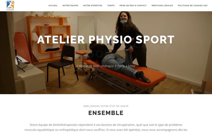 Screenshot of atelierphysiosport.fr