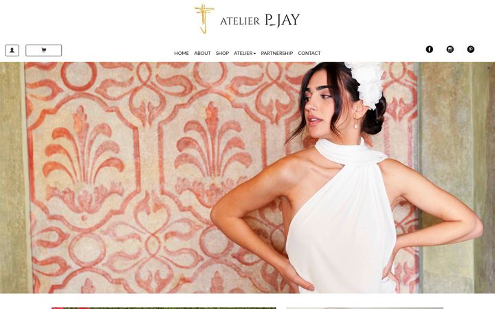 Screenshot of atelierpjay.it