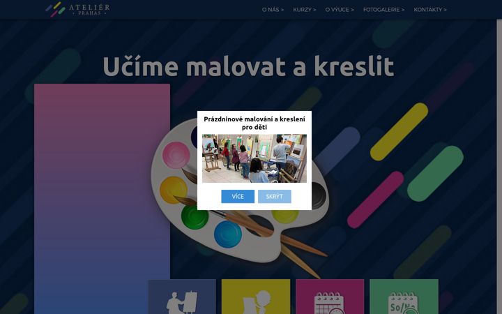 Screenshot of atelierpraha5.cz