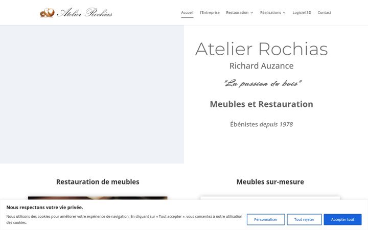Screenshot ta' atelierrochias.fr