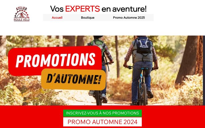 Screenshot ta' atelierroulevelo.com