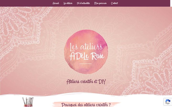Screenshot of ateliers-adelerose.com
