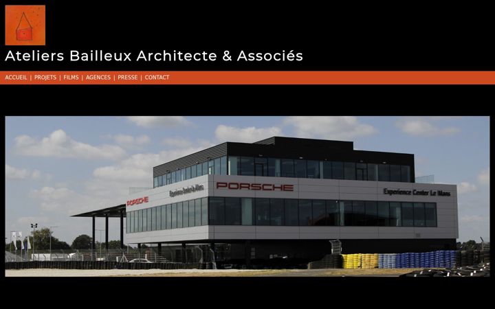 Screenshot of ateliers-bailleux.fr