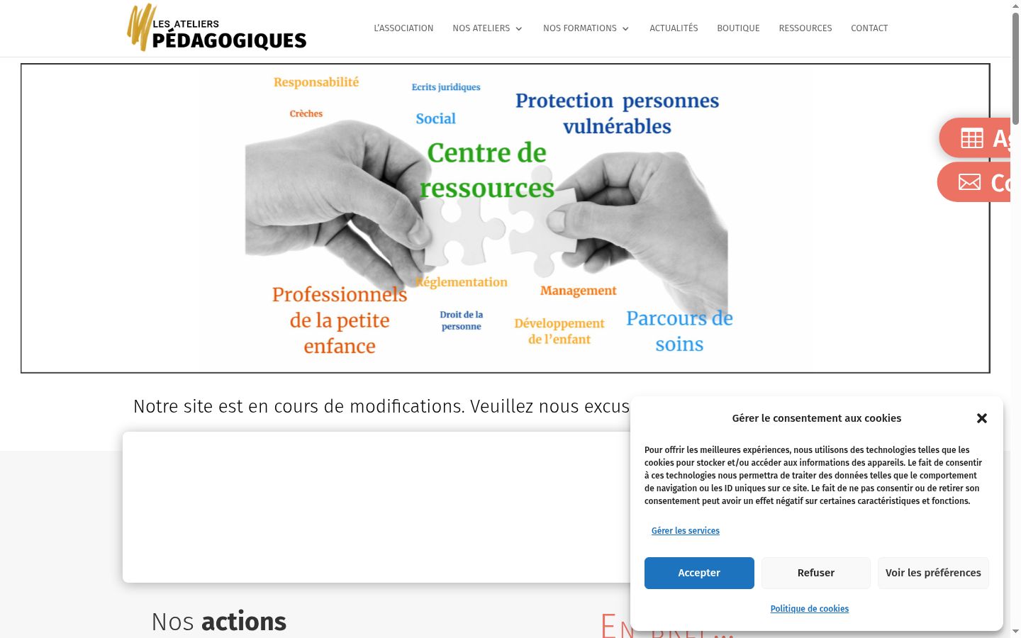 Screenshot tal-banner tal-kunsens muri qabel kwalunkwe interazzjoni