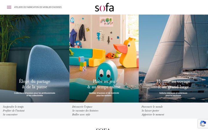 Screenshot of ateliers-sofa.fr