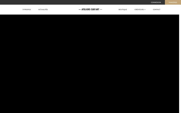 Screenshot of atelierscubart.fr